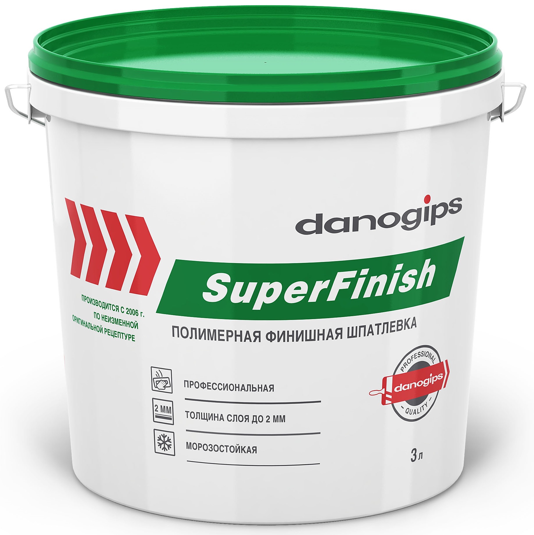 Шпатлевка универсальная готовая DANOGIPS (sheetrock) RMJC 5кг (3л) - купить  по цене 635 ₽ в ДоброСтрой Липецк